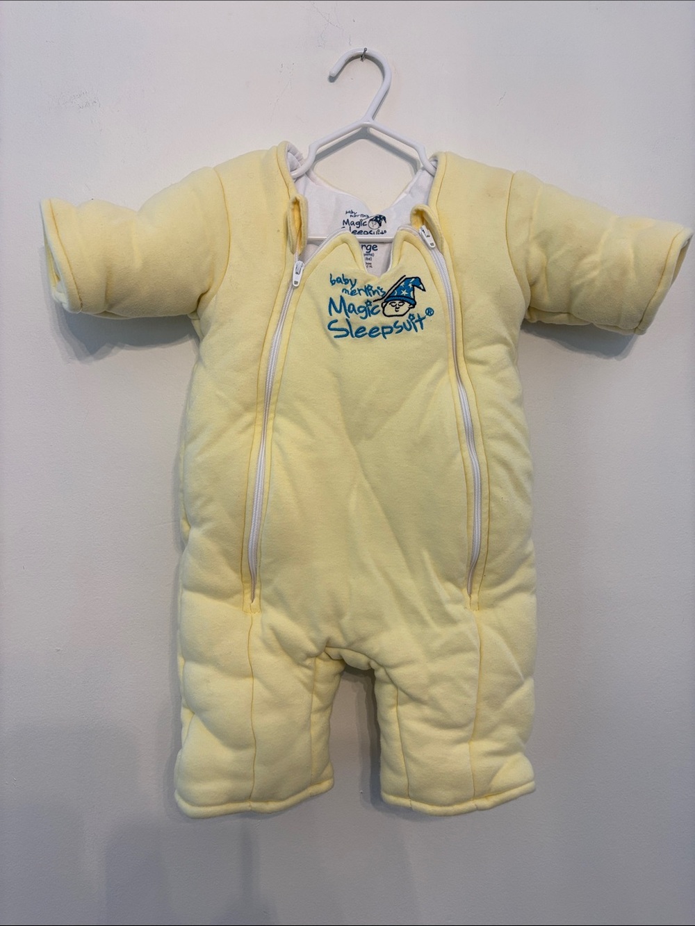 Baby Merlin’s Magic Sleepsuit- yellow